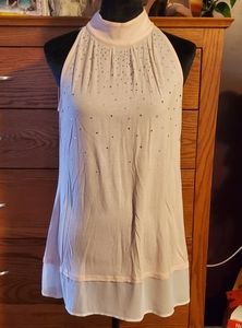 NWT Sleeveless dress tank with sparkles
